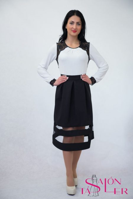 Elegantná rovná sukňa z dielne KTD STYLE